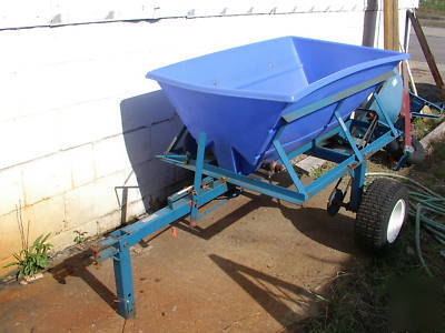 Tow behind 400/800 lb. spreader