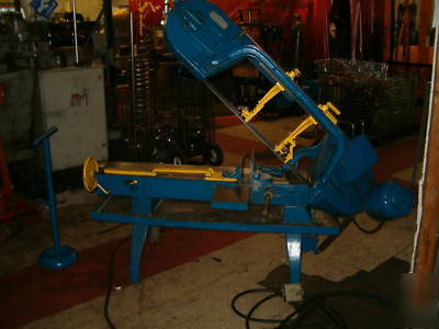 Wells metal band saw model 1000