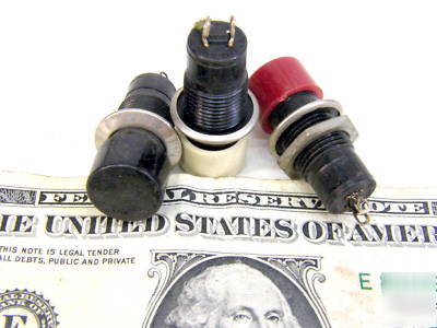100 nos pushbuttons. 3 colors, spst