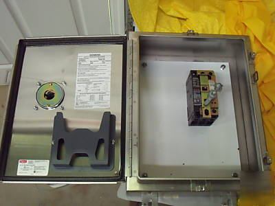 #427 siemens rotary handle & main breaker enclosure 4X