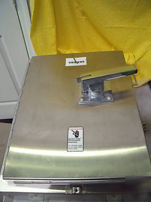 #427 siemens rotary handle & main breaker enclosure 4X