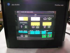 Allen bradley panelview 1400 # 2711-T14C8 ser b rev e
