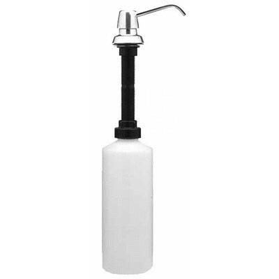 Bobrick manual lavatory mount 34 oz soap dispenser B822