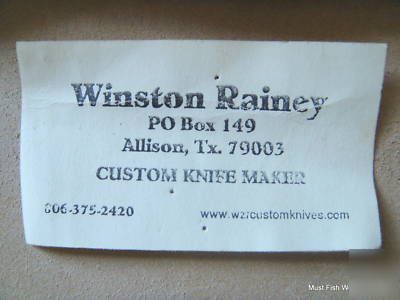 Handmade antler handle fixed blade castrating knife