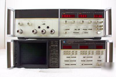 Hp 8505A network analyzer w/ source converter freq cont