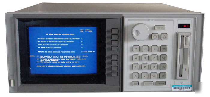 Hp agilent 85101C - color display section for 8510C 