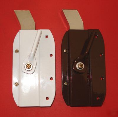 Lock your sliding/patio door - opened or closed