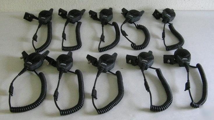Lot 10 stone mountain sword radio speaker microphones