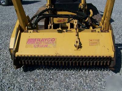 2003 rayco C87FM crawler mulcher - forestry - grinder