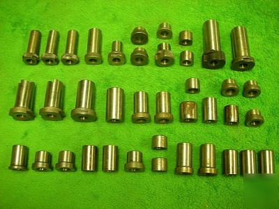 40 drill jig bushing 11/32 23/64 3/8 25/64 13/32 27/64