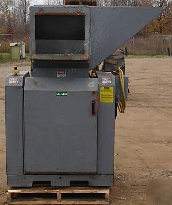 Conair plastic granulator 10 hp model cg-1418 