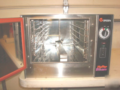 Groen hyper steam steamer food warming holding cabinet