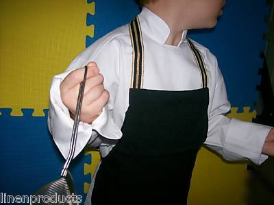 Lot 10 kids apron polycoton craft draw paint decoration