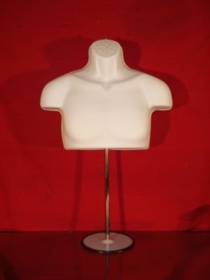 New male torso mannequin w/metal base *body form*