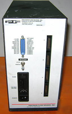 Precision flow device controller 