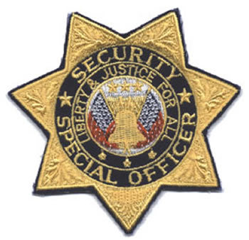 Security special officer patch