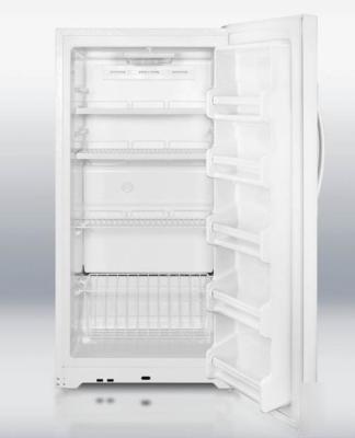 Summit 16.8 cu ft white commercial reach-in freezer