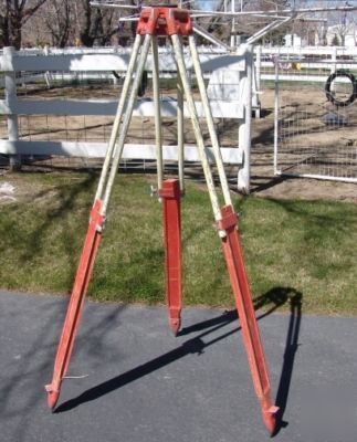 Vintage david white surveyor tripod stand 3 1/2