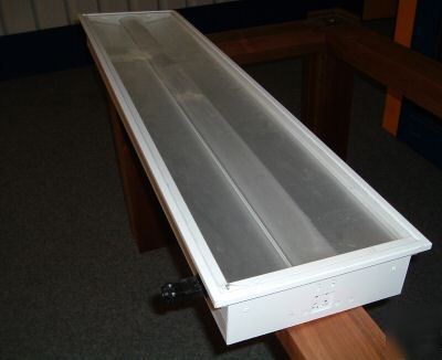 New 1.2M luminaire 2X 28W & low-loss diffuser last one