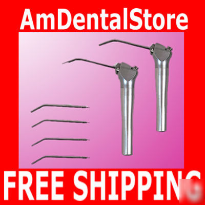 New 2 3 way syringe dental dentist air water 4 nozzles