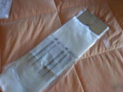 New 2000 clear plastic spaper bags 6.5 x 21 inches