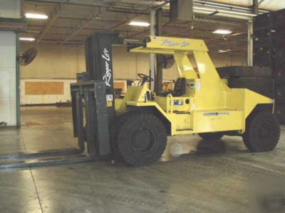 Rigger model R80 80,000 lbs 2002 propane forklift