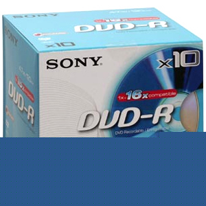 Sony 10DMR47R4 -sony 16X dvd-r media