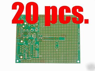 20 pcs. of pic microchip pic-P28 prototype board