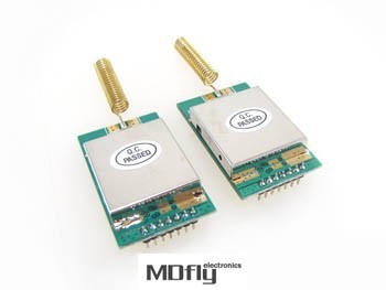 2PCS wireless RS232 ttl transceiver module 9600 vhf