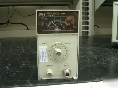 Agilent / hp 86602B rf plug-in; 1 to 1300 mhz for 8660A
