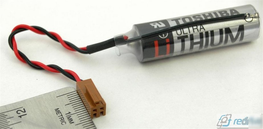 ER6V/3.6 toshiba ER6V 3.6V aa 2000MAH battery 2 pin