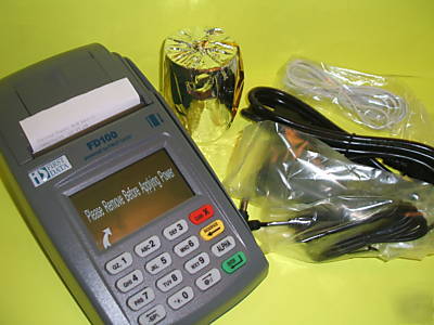 First data FD100 credit card terminal dual ip