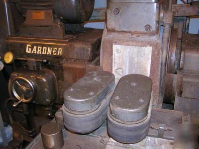 Gardner 2H20-23 opposed face grinder w/ gun feed rare 