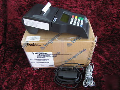 Ingenico aqua 50 credit card terminal AQ50 retail $220