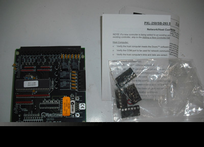 Keri satellite board sb-293 door security electronics