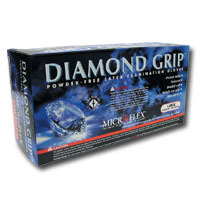 Large diamond grip latex gloves 100 per box MFXMF300L