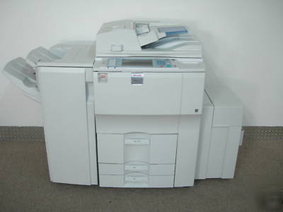 Late model ricoh aficio mp 6500 multifunction copier