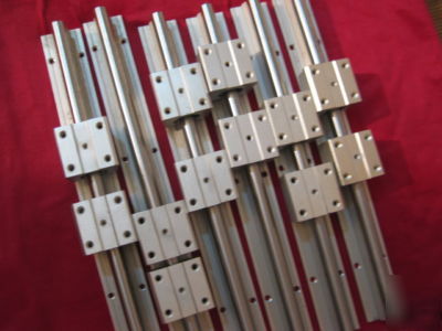 Linear rails SBR12 (6 supported rails+12BLOCKS)