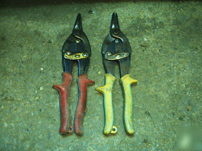 Lot wiss&craftsman SNIPS14PRS&2VINTAGE-checkallpics- 