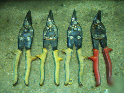 Lot wiss&craftsman SNIPS14PRS&2VINTAGE-checkallpics- 