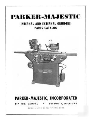 Parker-majestic internal & external grinder manual