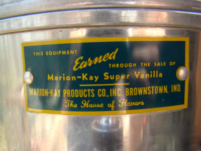 Vintage marion kay coffee warmer urn maker 48 cup 1948