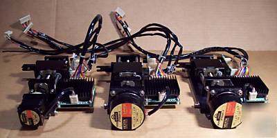 Vexta oriental 5 phase stepping motor driver linear bed