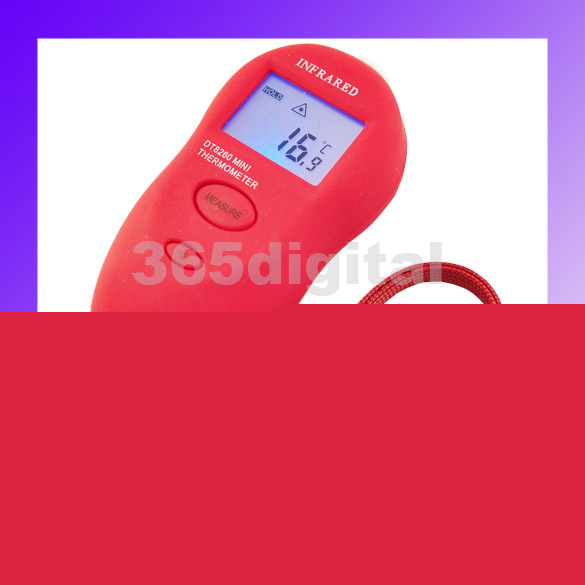 Non-contact ir infrared digital thermometer pocket led