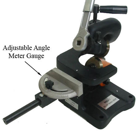 Rotary sheet metal rolling shear plate cutter bench top