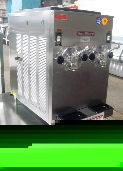 Saniserv A7981E dual frozen beverage dispenser