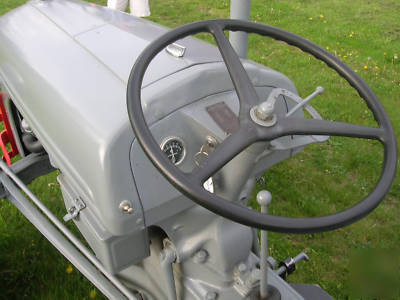 1941 ford 9N tractor with homier farm pro finish mower