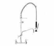 Fisher spring pre-rinse unit swing spout/backsplash