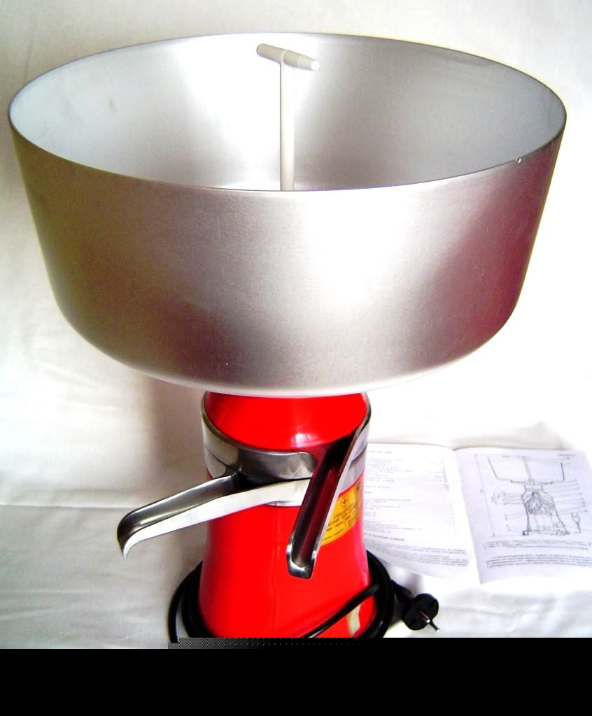 Neu 80L milchzentrifuge separator stundenleistung 