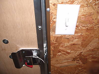 14FT 7X14 7 x 14 v-nose enclosed cargo trailer in texas